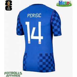 Kroatien Ivan Perisic #14 Bortatröja VM 2026 Kortärmad
